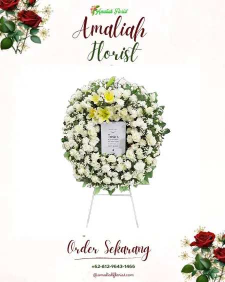 Krans Bunga Duka Sambongpari